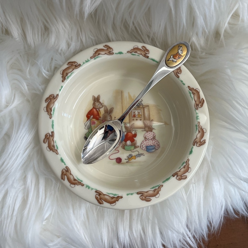 Reed & Barton 1st edition F W& Co Peter Rabbit Spoon 1982